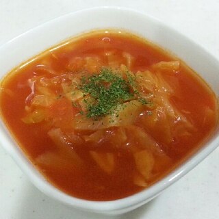 キャベツたっぷりミネストローネ